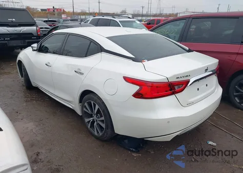 2017 Nissan Maxima 3.5 Platinum/3.5 S/3.5 Sl/3.5 Sr/3.5 Sv z USA, uszkodzony, nr VIN 1N4AA6AP3HC373338